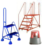 Mobile Safety Steps | Warehouse Ladders | Llibrary Steps | Aircraft Steps | Vehicle Loading Platform